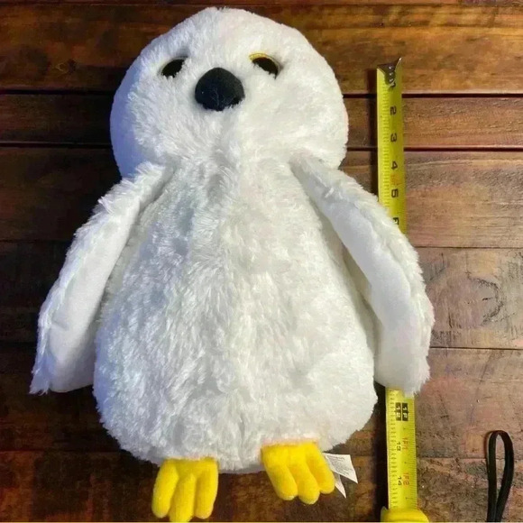 Wizarding World Harry Potter Owl Plush toy stuffed animal 13" White soft - Picture 6 of 7